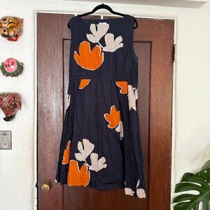 Toast floral midi dress